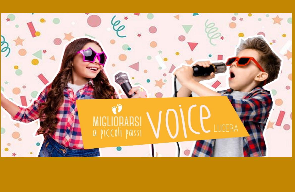 Arriva 'Migliorarsi a piccoli passi Voice', nuovo contest per i bambini di Capitanata