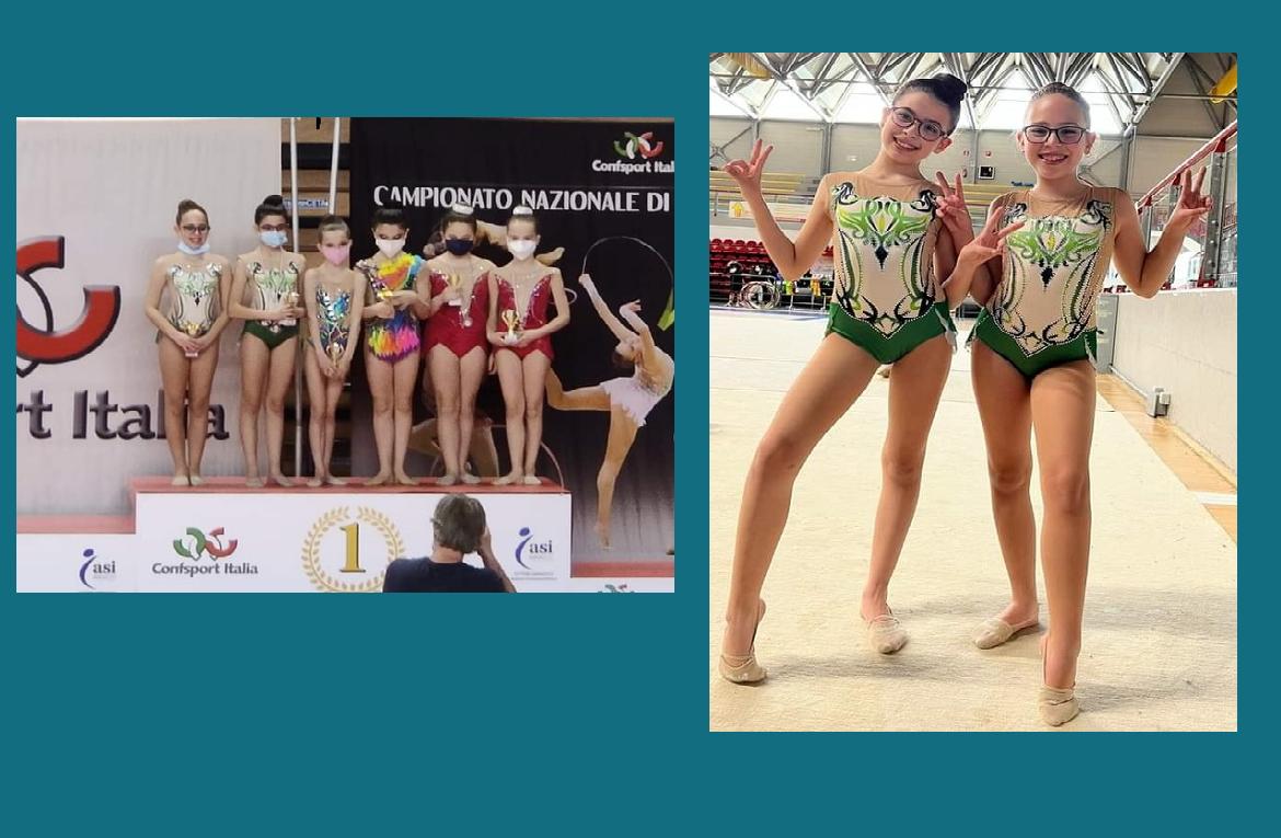 Giovani ginnaste lucerine in evidenza ai campionati nazionali di Osimo