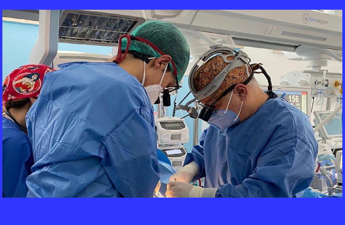 Intervento di Cardiochirurgia neonatale al 'Policlinico  Riuniti di Foggia'