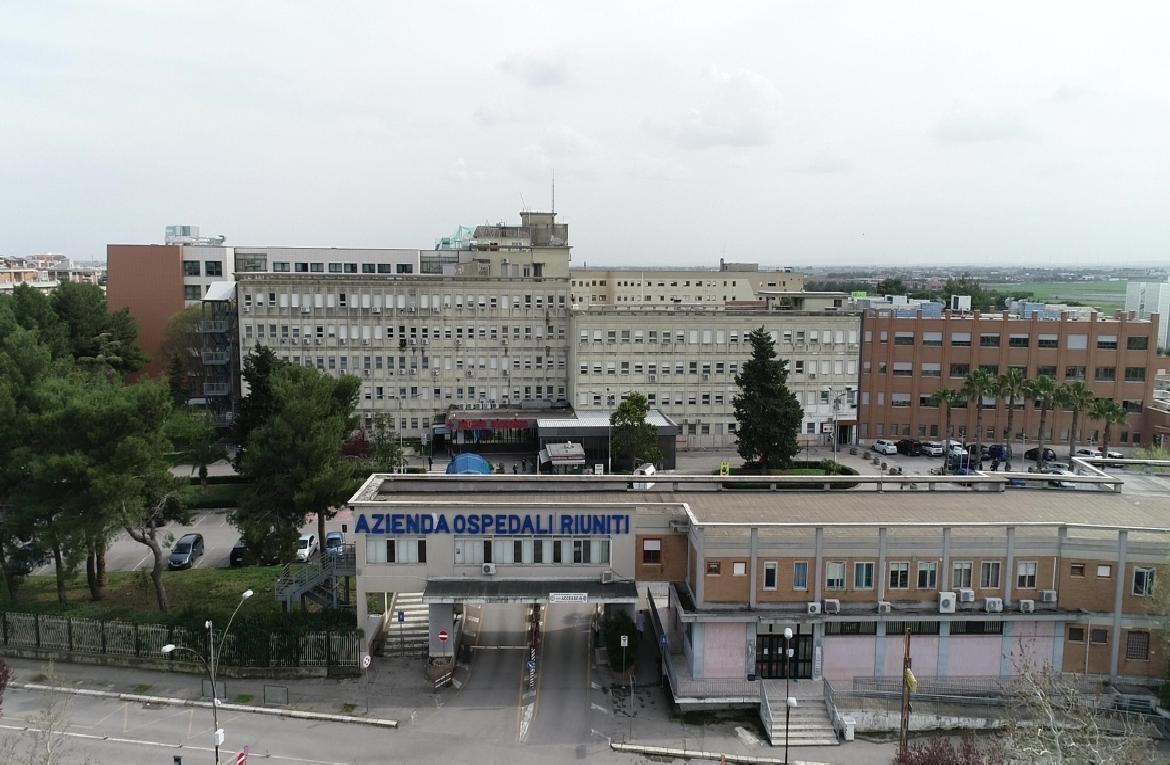 Report aggiornato pazienti Covid-19 ricoverati presso il Riuniti di Foggia