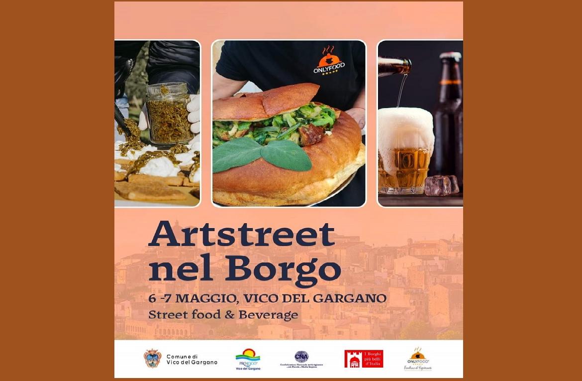 Vico, ecco Artstreet nel Borgo: il 6 e 7 maggio Festival d’arte e food