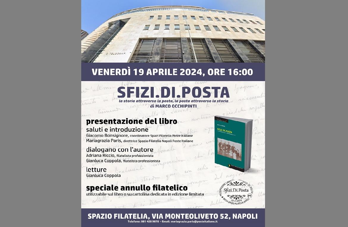 Gli 'Sfizi.Di.Posta' di Marco Occhipinti a Spazio Filatelia di Poste Italiane a Napoli