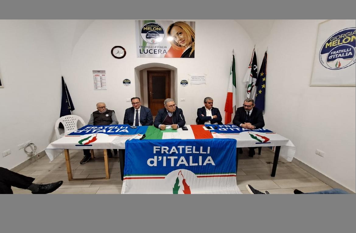 Lucera, i consiglieri comunali F. Di Battista e F. Russo aderiscono a Fratelli d'Italia
