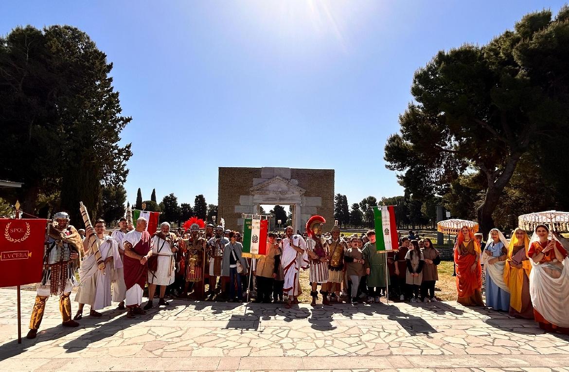 Grande successo per 'Ludi Magister', l’evento andato in scena all’Anfiteatro Romano di Lucera