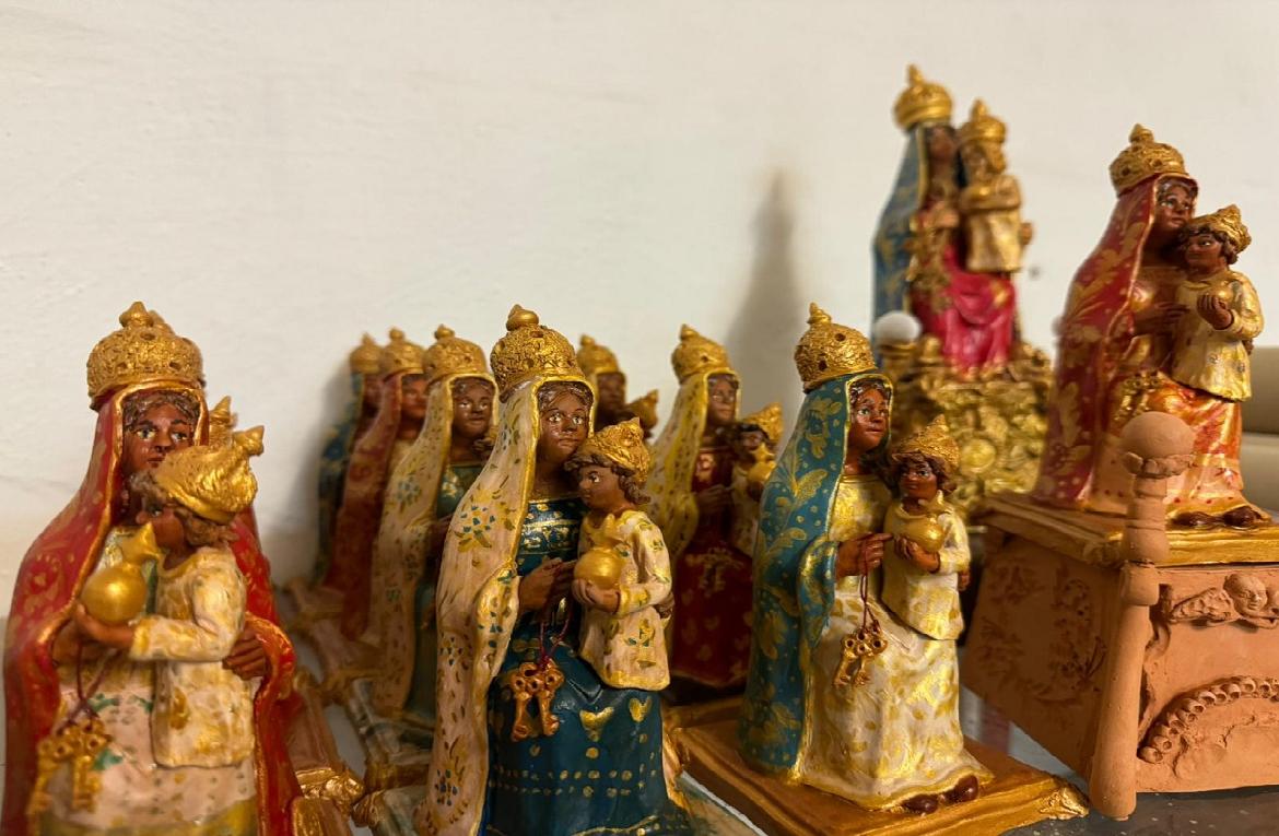 Lucera, l’arte della devozione: realizzate per la prima volta le statuine di Santa Maria Patrona