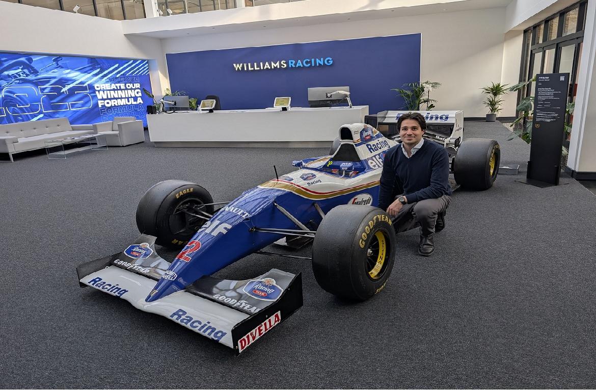 Manfredonia, un ingegnere alla Williams in F1