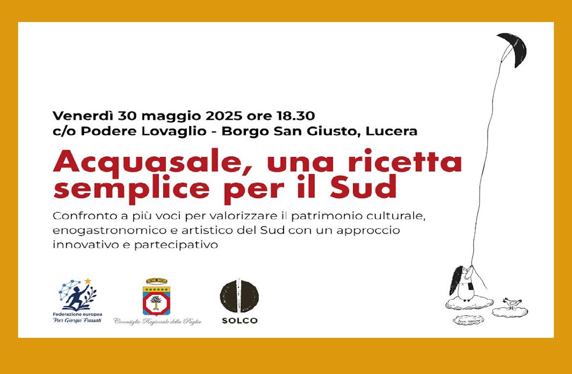 'Acquasale, una ricetta semplice per il Sud'