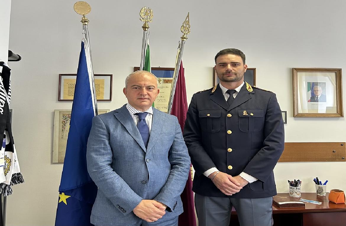Presso la Questura di Foggia ha preso ufficialmente servizio il commissario Dott. Michele Irmici