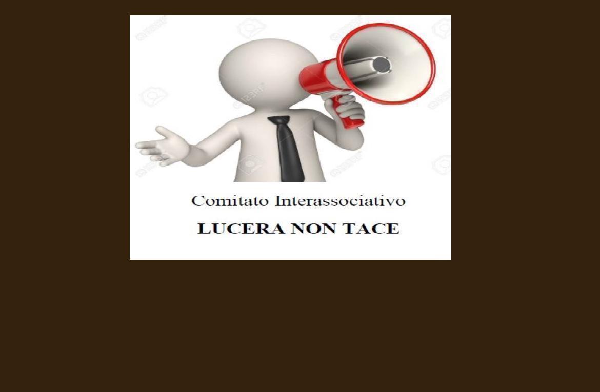 Lucera Non Tace, lettera alle Amministrazioni comunali di Lucera, Il gabbiotto al Castello e il pacco