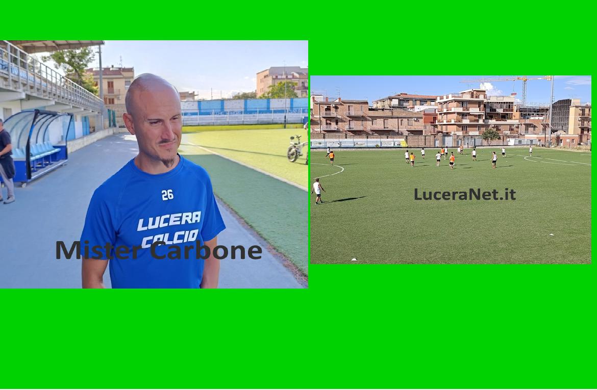 Il Lucera Calcio ha iniziato al comunale la preparazione per la stagione 2025-26