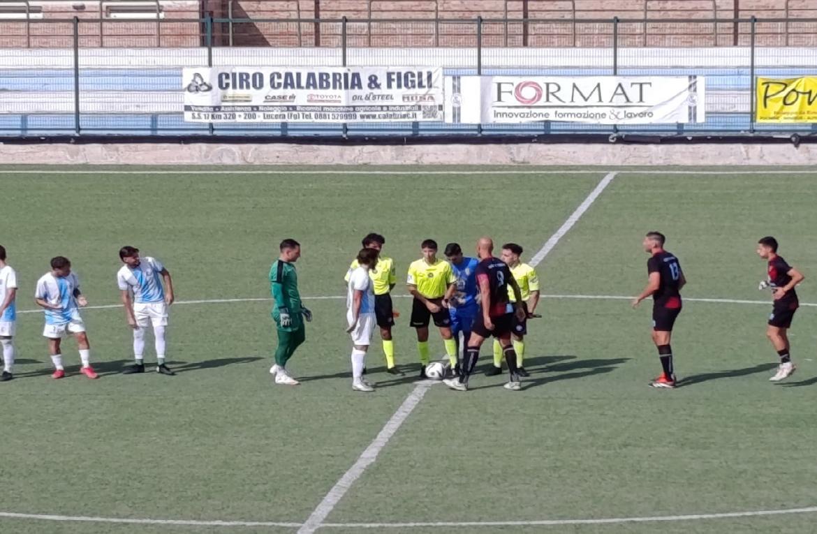 Promozione, il Lucera non sfonda, il San Marco regge l'urto e la gara si chiude senza reti