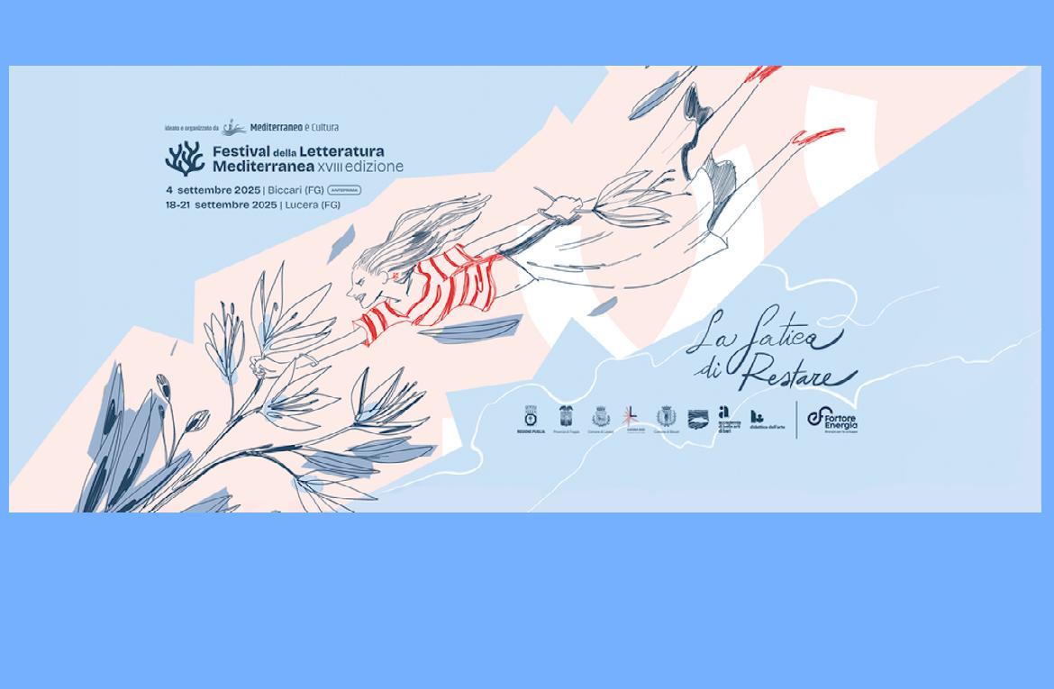 Il 21 settembre ultima giornata per il Festival delle Letteratura Mediterranea di Lucera