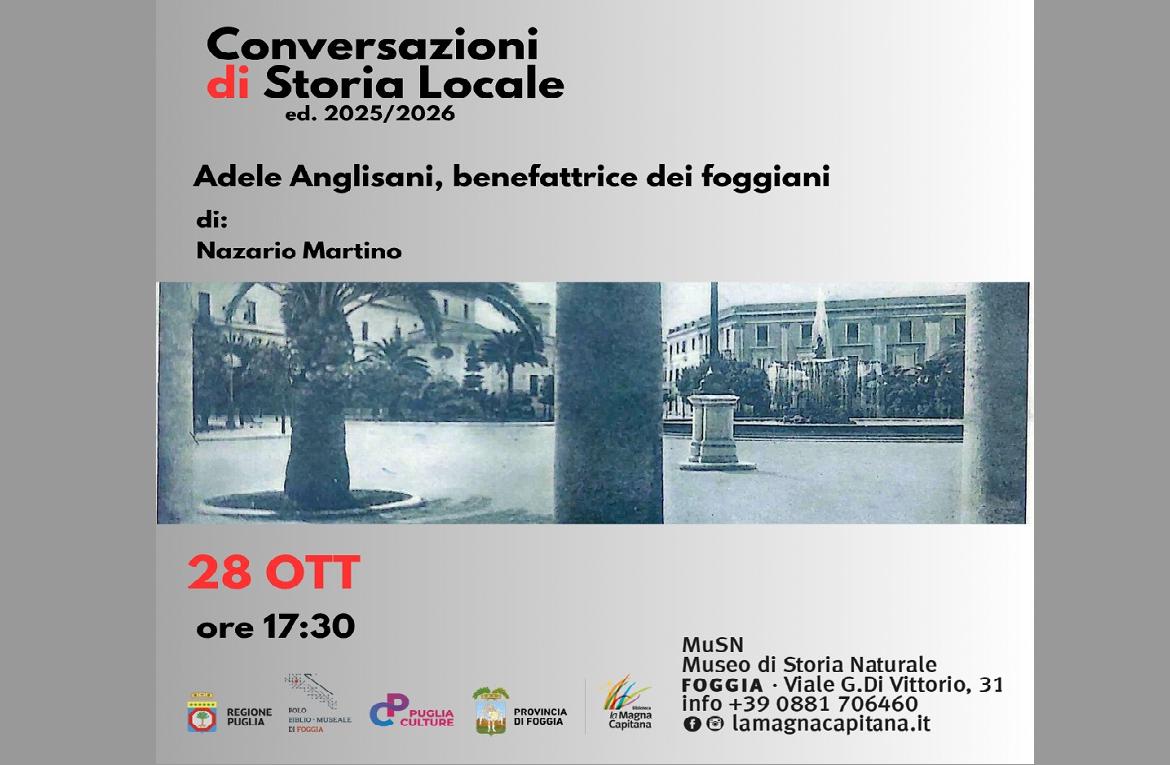 La storia della Capitanata 'riaccende i riflettori': al via la IX edizione delle 'Conversazioni di Storia Lo