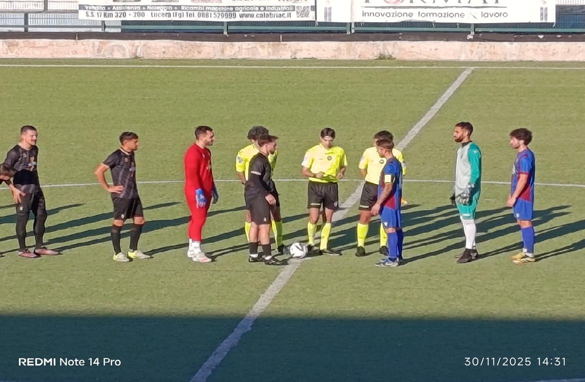 Torna alla vittoria il Lucera Calcio, battuto l'Atletico Apricena