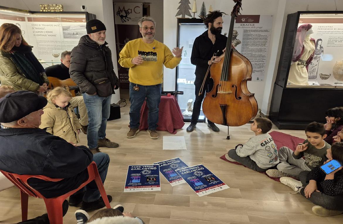 Al Museo di Carlantino la storia rivive tra musica, poesia e reperti