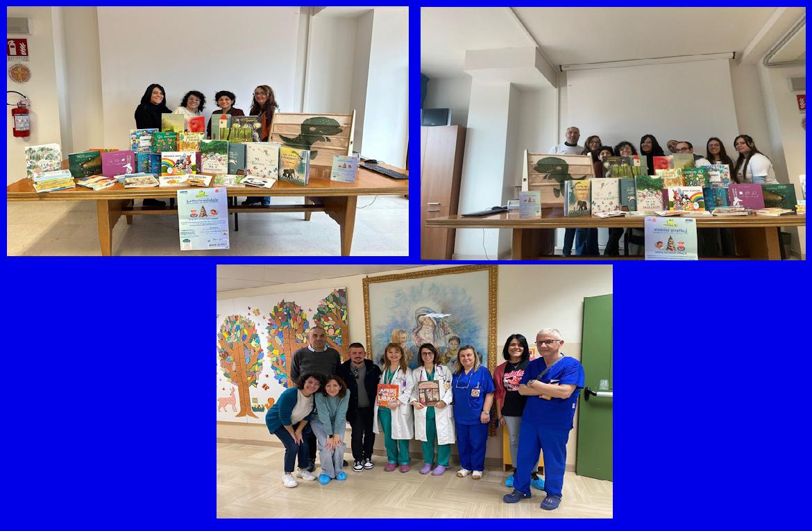 Il 'Regalo della Lettura': a Lucera la solidariet&agrave; delle mamme illumina la Pediatria