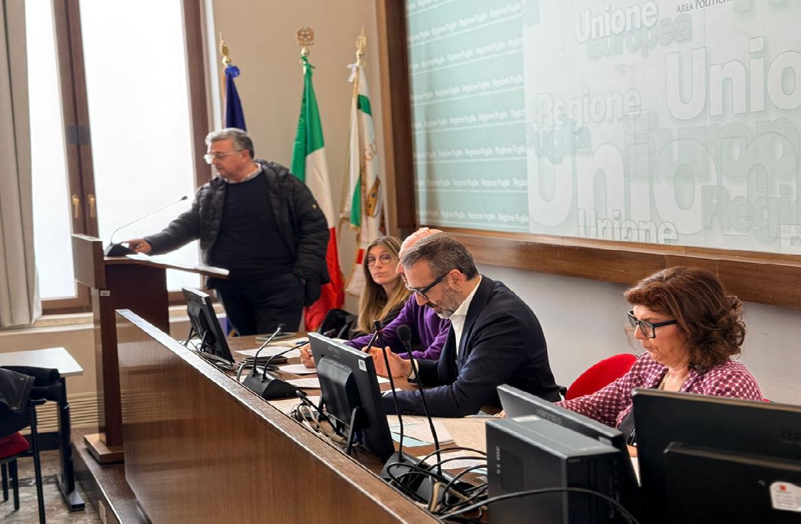 Regione Puglia acqua in agricoltura: le strategie in vista dell'avvio ufficiale della stagione irrigua