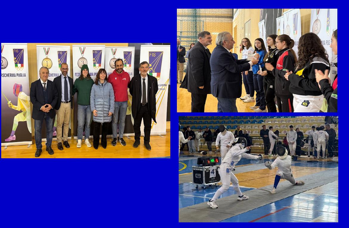 Lucera Capitale della Scherma: Assegnati 24 Titoli Regionali al Gran Premio Under 14