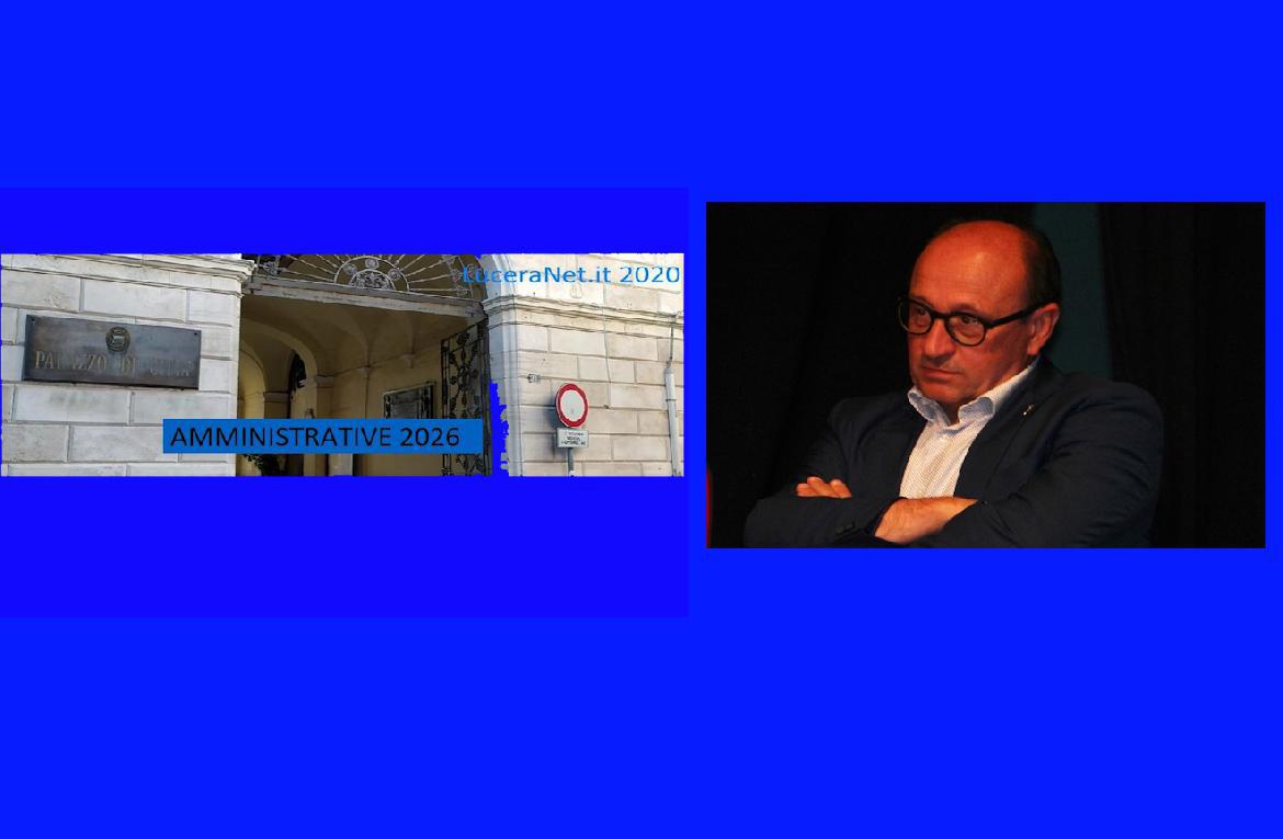 Lucera, presentazione candidato sindaco Vincenzo Checchia